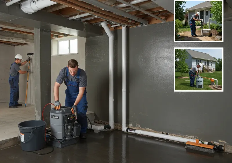 Basement Waterproofing and Flood Prevention process in Meridian Station, MS